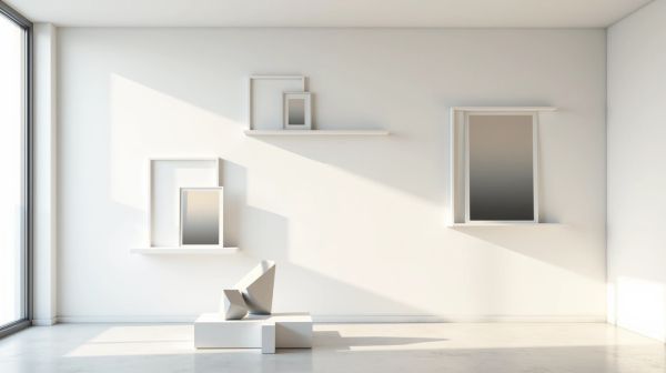 Formes et lignes : l'art géométrique en décoration murale