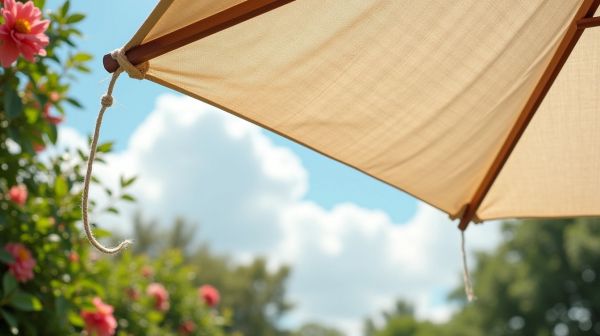 Quel tissu et forme choisir pour une voile d'ombrage ?